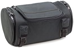 STURGIS MIDWESTCORDURA Motorcycle Roll Bag for Sissy Bars or Tail (Black)