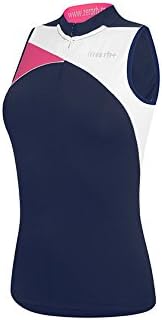 R/H Women's Ecd03 Trinity Cycling Jersey, Blue/White/Red, XL