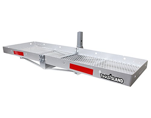 数量限定 特売 Toolsisland ツールズアイランド 軽自動車用ヒッチキャリアカーゴ 変換アダプターセット 40mm 2インチ アウトドア用品 Td5003 1 B00r1zchcq 超軽量 軽自動車対応 変換アダプター付 シルバー 超軽量 軽自動車対応 変換アダプター付 シルバー 特売