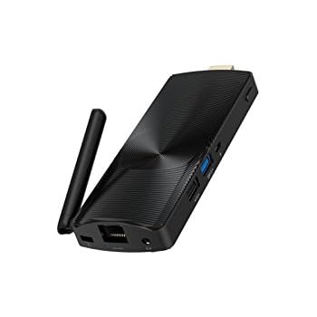 Azulle A-1063-AAP-1 Access Plus, Fan less Mini PC Stick, Cherry Trail T3 Z8300, 4GB RAM+32GB storage, Black