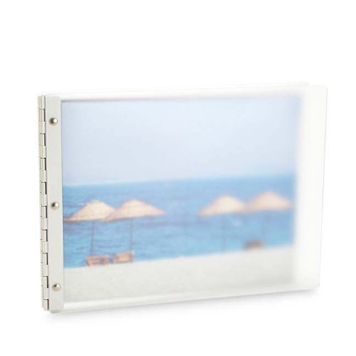 Pina Zangaro Vista, "A4", 8.3" x 11.7", Screwpost Presentation Book, Landscape Format, Mist