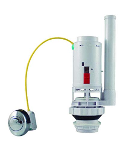 Double Push-Button Cistern Discharger/Cable, Universal/Water Economizer