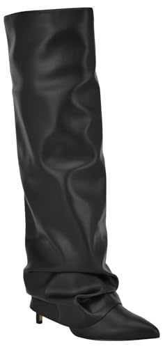 Nine West Women's Randee Boot, Black 001, 7.5