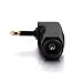 C2G / Cables To Go 40017 Right Angle Optical Mini TOSLINK to TOSLINK Adapter