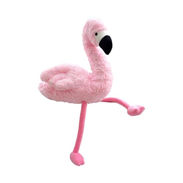 Wagner 9088 - Riesen Plüschtier XXL Plüsch Flamingo - 92 cm Gross in rosa-pink Kuscheltier Vogel – Bild 5