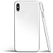 totallee iPhone X Case, Thinnest Cover Premium Ultra Thin Light Slim Minimal Anti-Scratch Protective - for Apple iPhone X (Jet White)