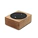 Smart Speaker Dot Wood Stand 2nd Gen, Handmade in the USA, Solid Wood Holder, Rustic Hardwood Stand for, Decorative Protective Case Made from Alder Wood, Natural Finish