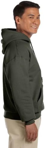 Adult Heavy Blend 8 oz, 50/50 Hood - Military Green - XL - (Style # G185 - Original Label)
