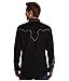 Scully Men's Long Sleeve Western Shirt Black X-Large