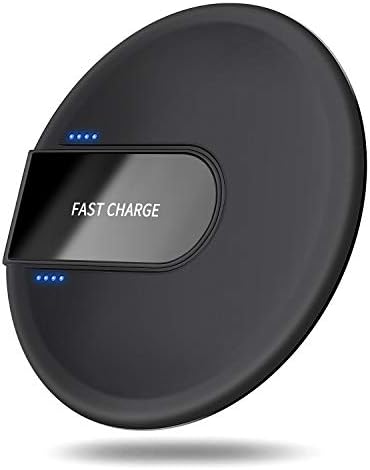 Hoidokly Wireless Charger Qi Wireless Charging Pad Compatible with iPhone XS/XS MAX/XR/X/8 /8Plus, Samsung Galaxy S9 /S8 /S7/S6/S6 Edge/Note 8/ Note 9