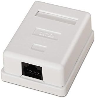 Caja de Superficie de 1 RJ45 Cat 5e UTP, Cablepelado: Amazon.es: Electrónica