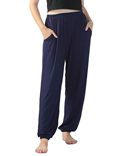 PUWEI-Womens-Loose-Comfy-Plus-Size-Harem-Lounge-Yoga-Pants-Joggers-Pajamas
