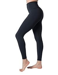 90 grados por reflejo de cintura alta suprema control de barriga anti olor leggings hasta el tobillo