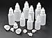 Brotechno 50pcs Empty Plastic Dropper Bottle/Dropping Bottles(Drops of Plug Can Removable) Plastic Bottle Eye Liquid Dropper Dropper Portable Plastic Refillable Bottle Container/Screw on Cap for Trav