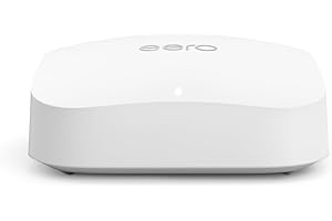 Amazon eero Pro 6E mesh wifi router - Supports internet plans up to 2.5 Gbps, Coverage up to 2,000 sq. ft., Connect 100+ devices, 1-pack