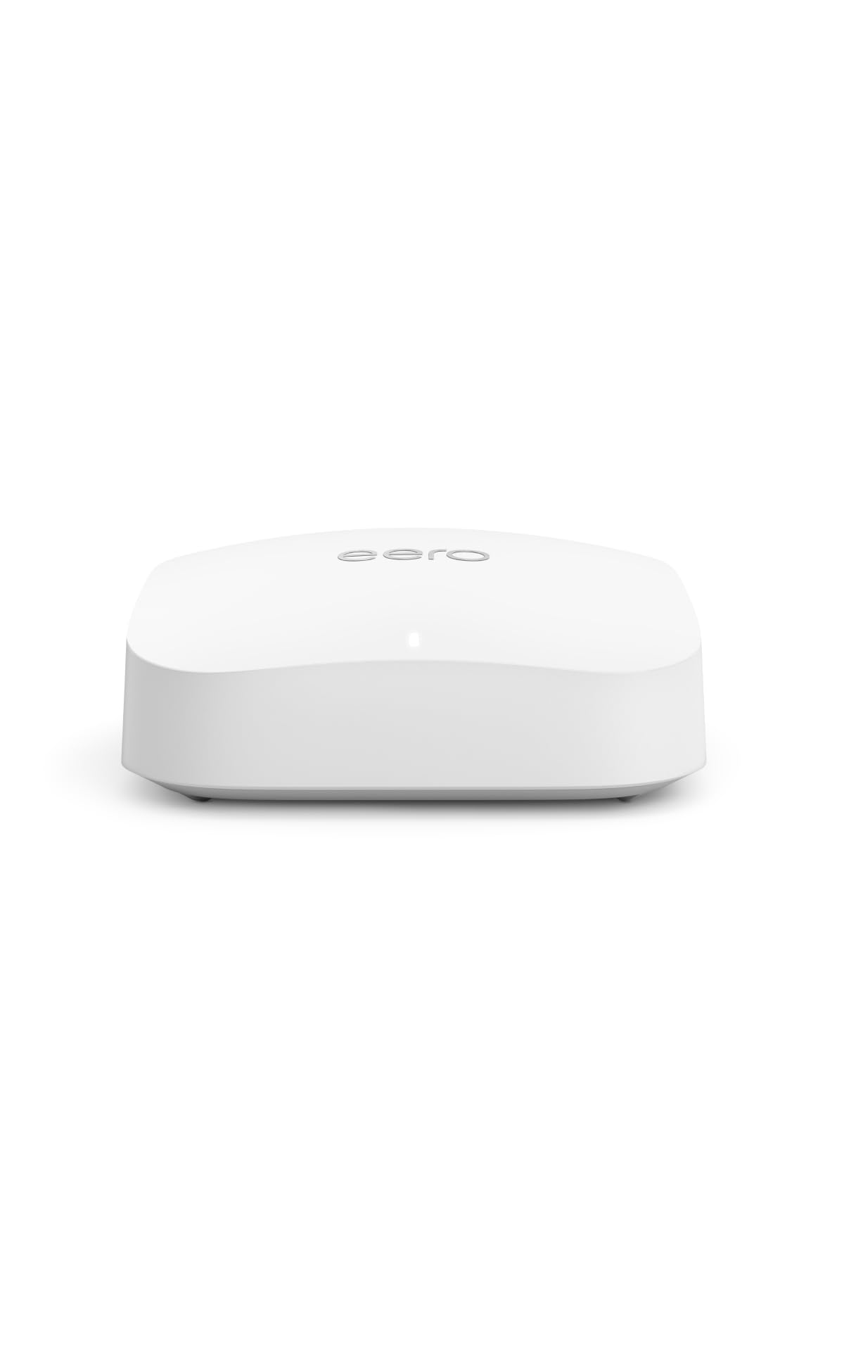 Enrutador wifi de malla Amazon eero Pro 6E: admite planes de Internet de hasta 2,5 Gbps, cobertura de hasta 2000 pies cuadrados, conecta más de 100 dispositivos, 1 paquete