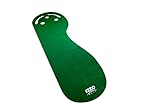 Izzo Golf 3' x 9' 3-Hole Putting Mat - Green Kidney