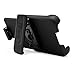 Belt Clip Holster Compatible with Otterbox Commuter Case - iPhone 7 and iPhone 8 | Easy Fit | Slim Design | Built in Kickstand [case not Included]