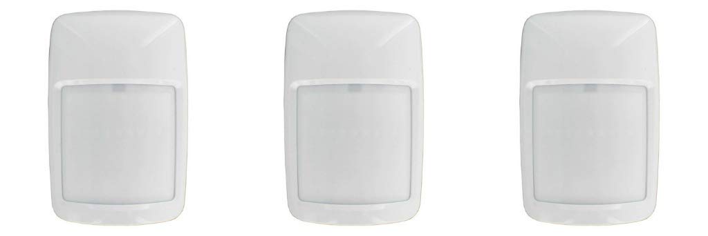 Pack of 3 x Honeywell IS312B Pet Tolerant Passive Infrared (PIR) Motion Detectors