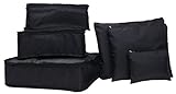Travel Luggage Organizer Bags Value Set for Travel Durable Packing Cubes 6 Piece