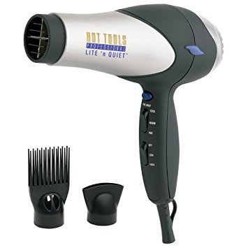 Click Here to See More Images Hot Tools Professional Powerful 1600 Watt Ultra Quiet Compact Lightweight Turbo Premium Hair Dryer