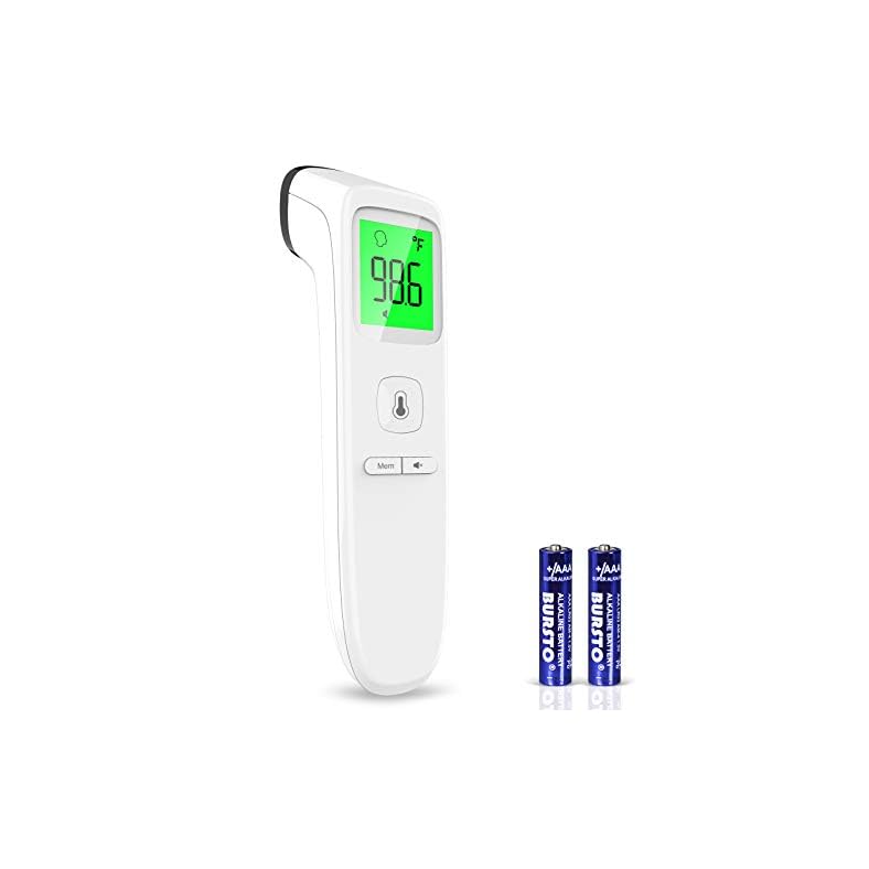 Thermometer for Adults,Touchless Digital Infrared Thermometer for Fever, Ear and Forehead Thermometer for Baby and Kids…