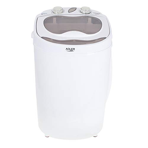 Adler AD 8055 Lavatrice, Panna, Bianco, Extra Large