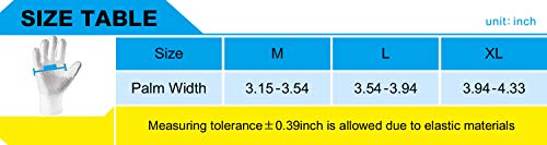 Onefeng Sports Wetsuit Gloves 3mm Neoprene Five Finger Diving Gloves Anti Slip Flexible Thermal Material for Snorkeling Swimming Surfing Sailing Kayaking (Medium) - Thumbnail 5