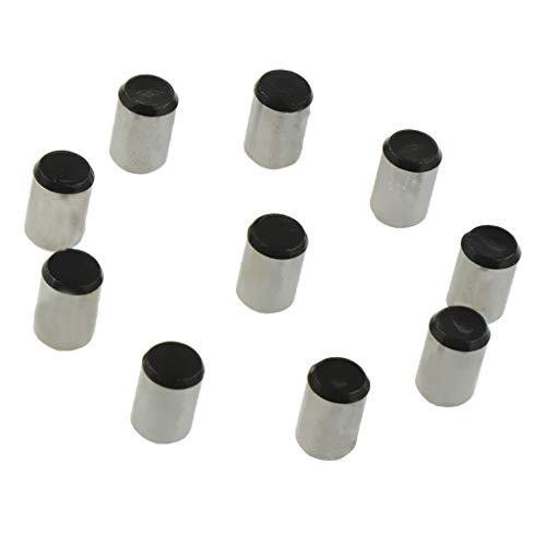 Flameer 10 pcs Dowel Pin Stainless Steel Pegs Pin Rod Fasten Elements Heavy Duty Shelf Bracket Pegs, Diameter Φ8mm - Φ8x12mm