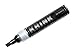 Krink K-71 Super Black Permanent Ink Marker - Bold and Opaque Fine Art Graffiti Markers for Any Surface - Permanent Markers with Alcohol-Based Ink for Metal Glass Paper Painted Surfaces and More…