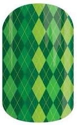 Emerald Argyle - Jamberry Nail Wraps - Full Sheet - St Patrick's Day