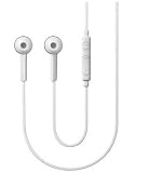 Samsung OEM 3.5mm Tangle Free Stereo Headset with Microphone for Samsung Galaxy S4/Galaxy S3/Note 3 - Non-Retail Packaging - White