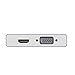 USB-C Type C USB C to HDMI VGA USB 3.0 DVI 4K Adapter Converter Hub Compatible for Google Chrombook Pixel MacBook MacBook Pro and Other Mainstream Type c Device