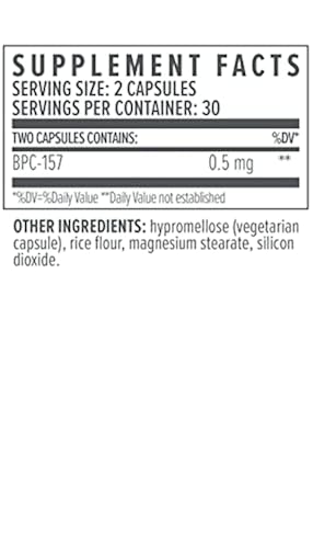 Biote Nutraceuticals - BPC 157 - Muscle Maintenance + Gut Health (60  Capsules) in Saudi Arabia