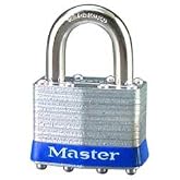 Master Lock No. 1 Universal Pin Laminated Padlock 1UP (Pack of 6)