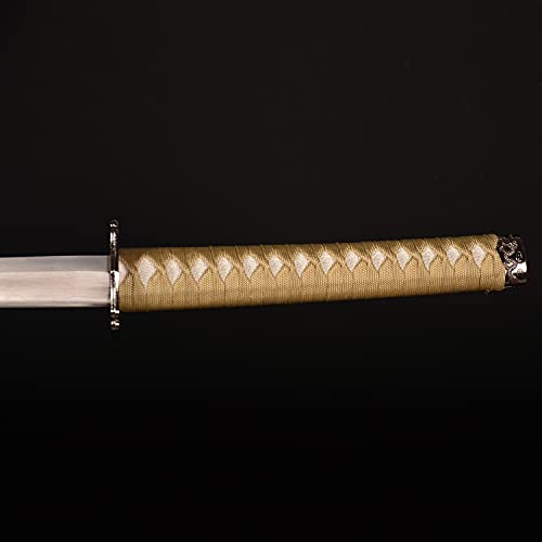 Kljhld Pack Of 3Japanese Samurai Swords Handcast Sharp 1065 High