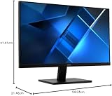 Acer V7 Vero V247YHbi 24" Full HD 100Hz 4ms LED Monitor HDMI DP view 6