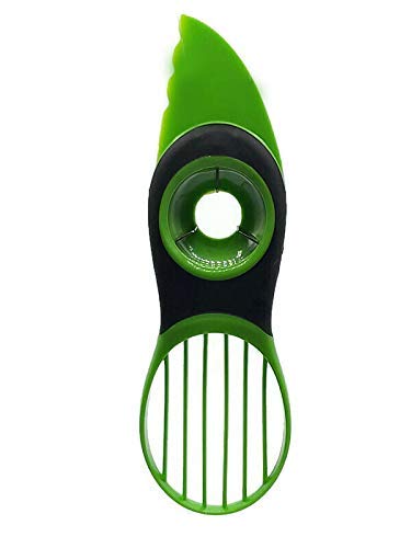 Click2Home 3-in-1 Avocado Slicer, Pitter, Tool - Green
