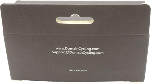 Domain Cycling Carbon Fiber Bike Handlebar Bar End Plugs, Expanding Adjustable Locking Caps, Road Bicycle Grip Mountain BMX MTB Fixie
