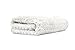 The Rag Company - Platinum Pluffle Microfiber Detailing Towels - Professional Korean 70/30 Blend, Plush Waffle Weave, 480gsm, 16in x 16in, Ice Grey (5-Pack)