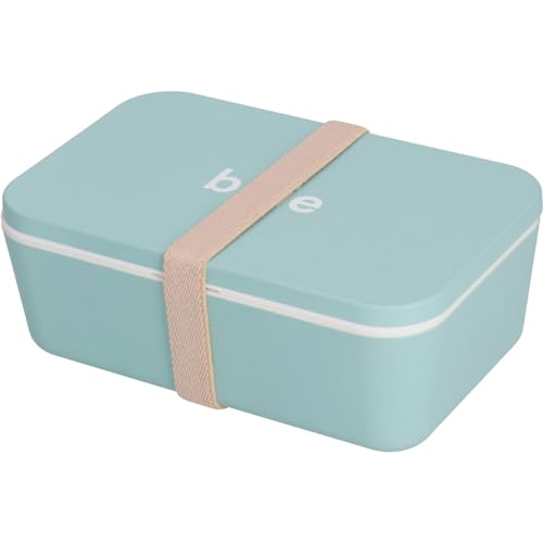 山中塗 弁当箱 ランチボックス １段 600ml レンジ対応 食洗機対応 女性 男性 bitie シンプル BL (ブルー) 日本製 C18088-6