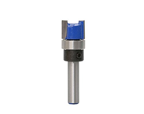 1/4" Diameter Flush Trim Pattern Router Bit Set Shank Top Bearing Milling Cutter AE 3Pcs/Set