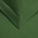 Superior Combed Cotton, 300 Thread Count 3 Piece Duvet Cover Set with 2 Pillow Shams, Single Ply Cotton, Soft and Luxurious Bedding Sets - Full/Queen Duvet Cover, Hunter Green