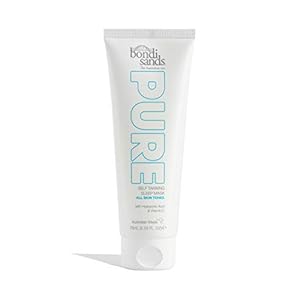 Bondi-Sands-PURE-Self-Tanning-Sleep-Mask-Hydrating-Formula-Gives-a-Natural-Glow-Overnight-Enriched-with-Cocoa-Shea-Butter-Hyaluronic-Acid-Vitamins-C-E-Vegan-Cruelty-Free-70-mL236-Oz Bondi Sands PURE Self-Tanning Sleep Mask | Hydrating Formula Gives a Natural Glow Overnight, Enriched with Cocoa & Shea…