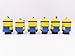 AFTRYOUGO Minions Mini Squishy 6 Pack