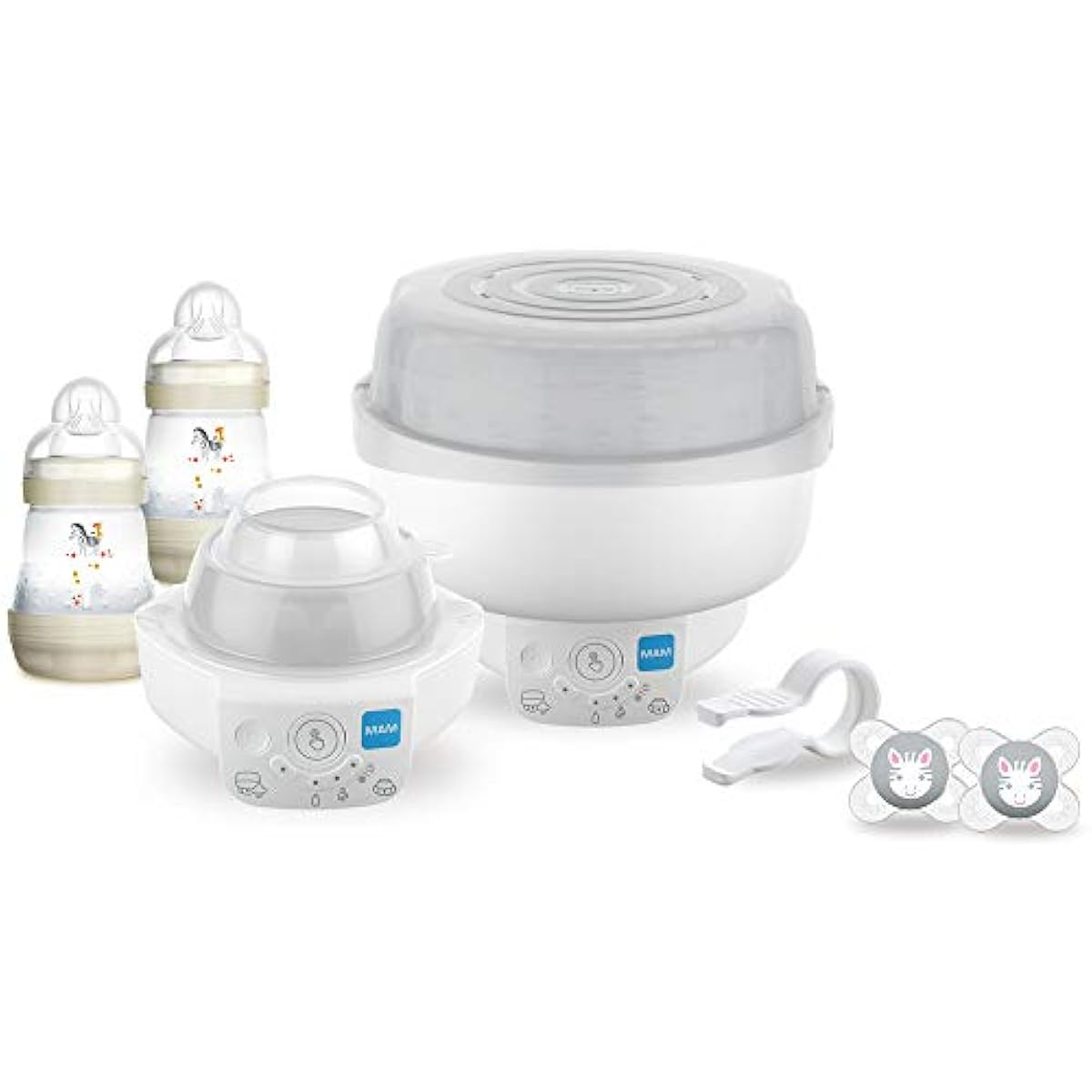 MAM 6 in 1 Electric Steriliser Express Bottle Warmer Includes 2 x 160ml