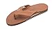 Rainbow Sandals Men's Premier Leather Double Layer with Arch Wide Strap, Classic Tan/Brown, Men's Large / 9.5-10.5 D(M) US