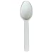 Daxwell Plastic Taster Spoons, Light Weight Polypropylene (PP), White, A10000471P (Bag of 500)