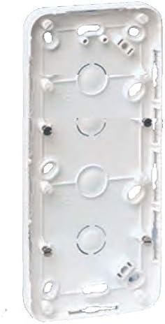 Simon 73770-30 - Caja Superficie De 3 Elementos: Amazon.es: Bricolaje y herramientas