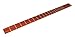 Fully Fretted Cigar Box Guitar Fretboard - Exotic Padauk - 25-inch Scale - Made in the USA!